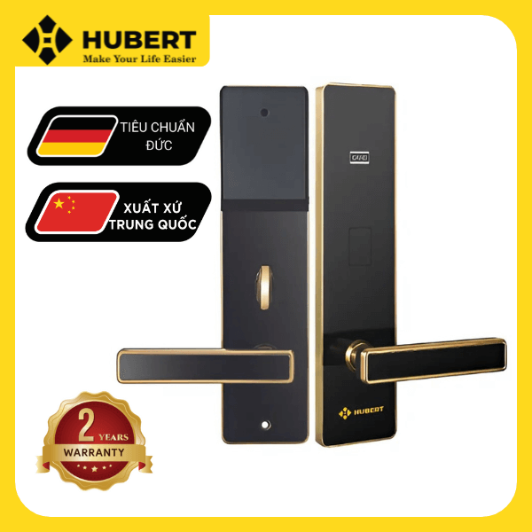 Khóa Cửa Khách Sạn HUBERT HB KSCG82 GOLD