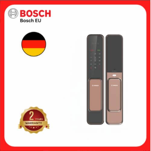 KHÓA CỬA ĐIỆN TỬ BOSCH EL600F AMBER GOLD